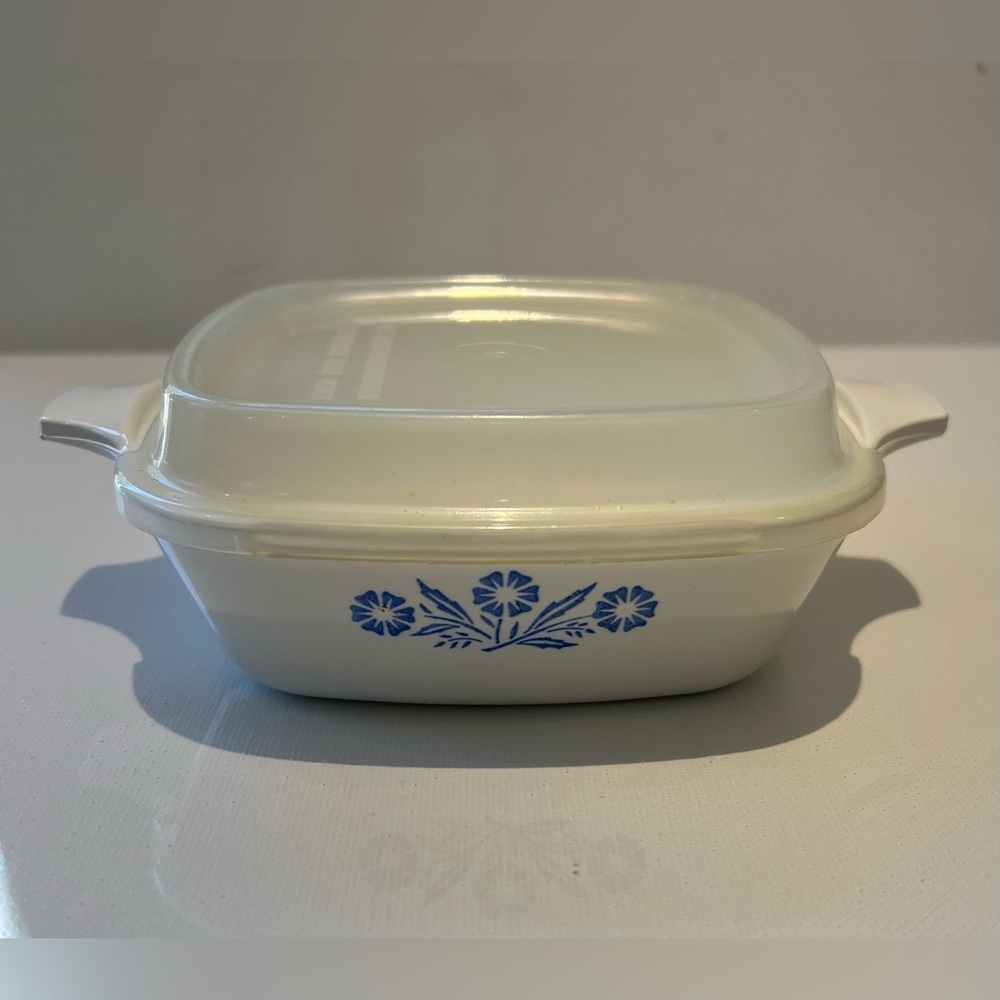 Vintage Corning Ware Petite Pan P-41 Blue Cornflower w/Lid Made in USA 5…